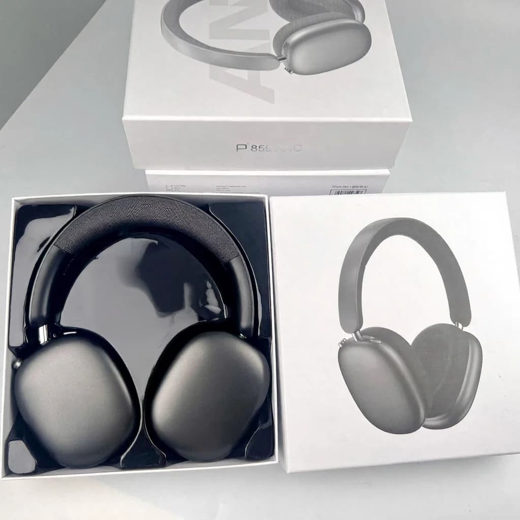 Over-Ear Kabellose Kopfhörer mit aktiver Geräuschunterdrückung und langer Akkulaufzeit