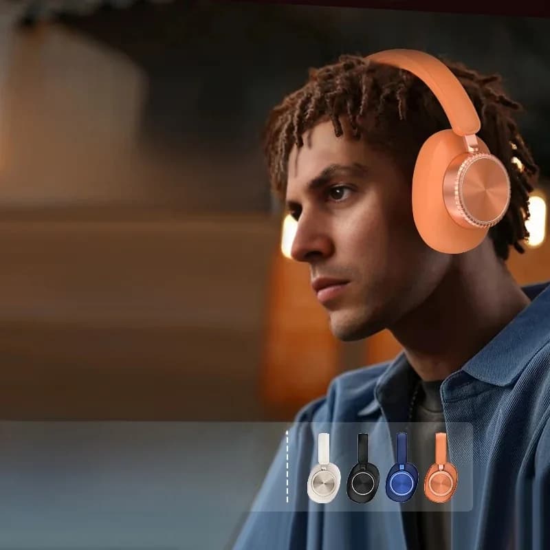 Kabellose Over-Ear-Kopfhörer mit ANC und 35 Std. Akku