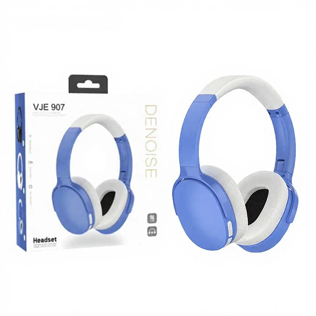 Kabellose Over-Ear-Bluetooth-Kopfhörer mit drei EQ-Modi und Mikrofon