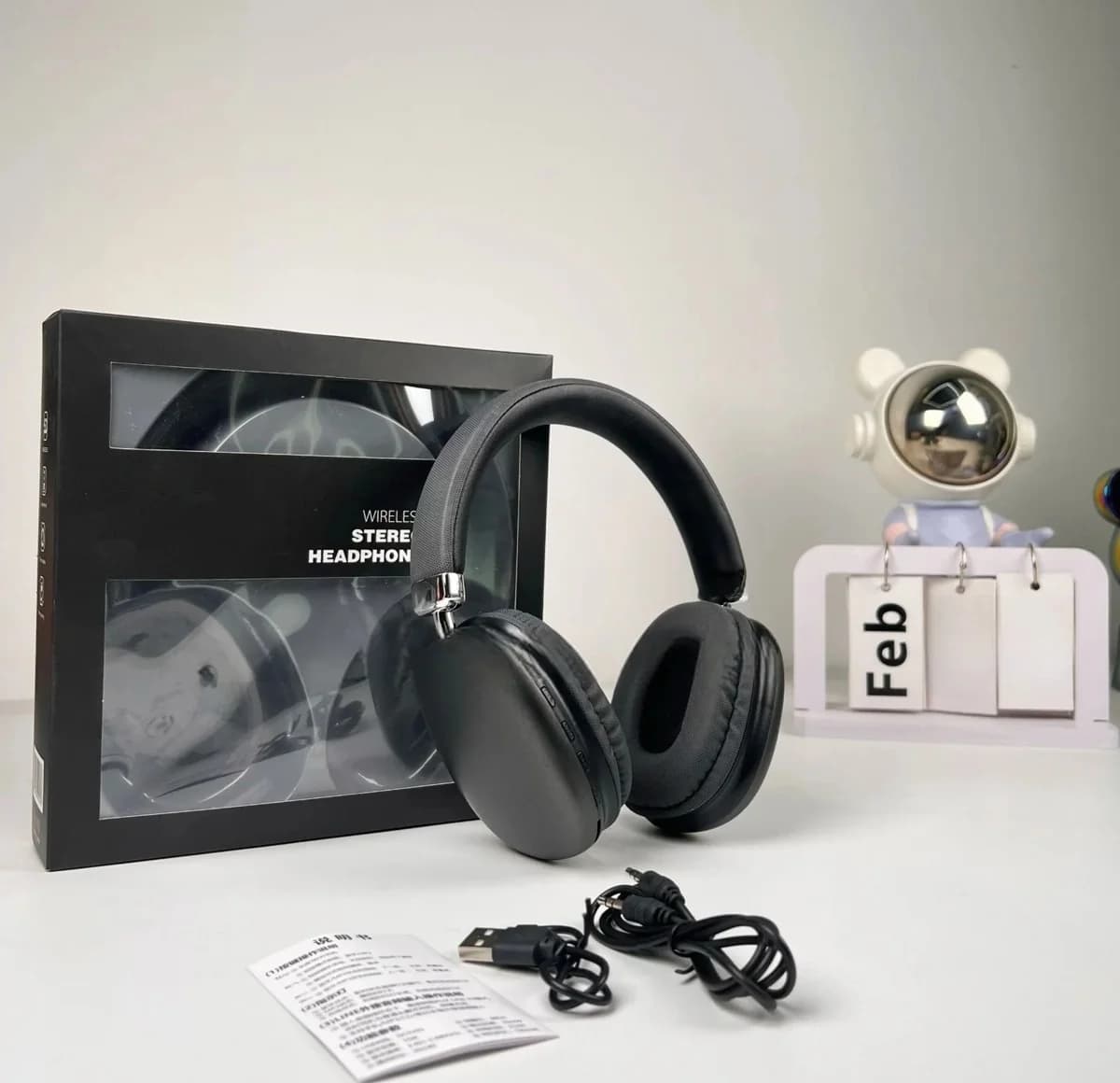 Wireless Over-Ear-Kopfhörer mit Bluetooth 5.4 und langer Akkulaufzeit
