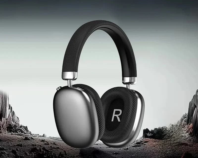 Over-Ear Bluetooth-Kopfhörer mit Drehregler, FM-Radio und langer Akkulaufzeit