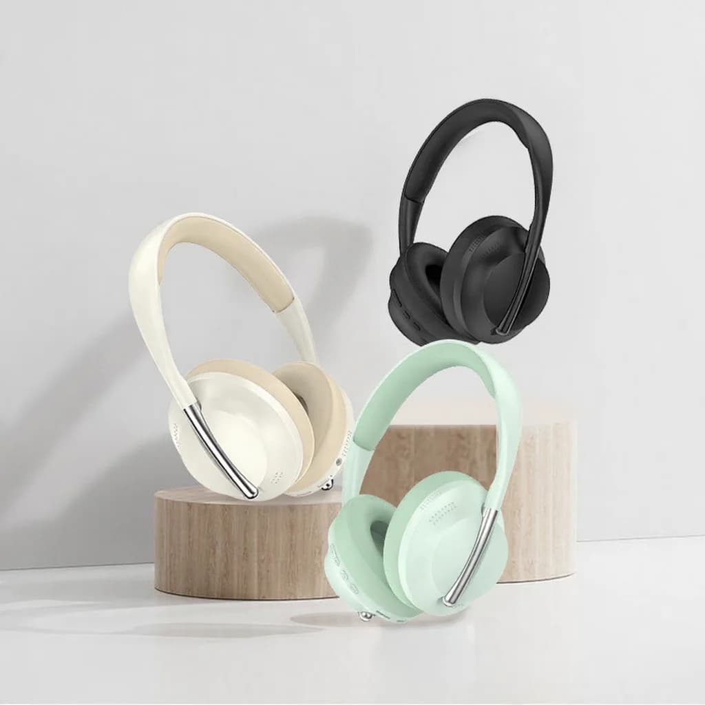 Over-Ear Wireless-Kopfhörer mit TF-Kartensteckplatz und AUX-Eingang