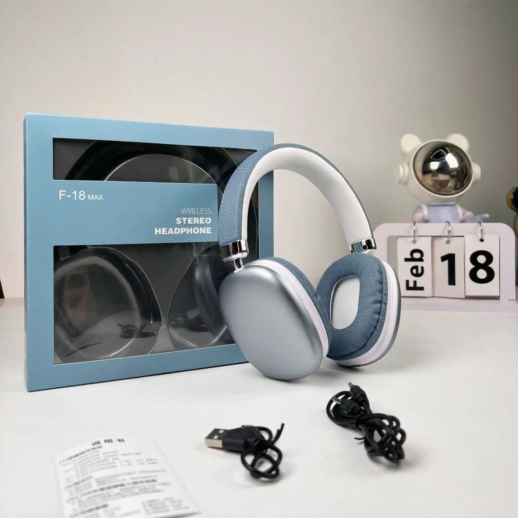 Wireless Over-Ear-Kopfhörer mit Bluetooth 5.4 und langer Akkulaufzeit