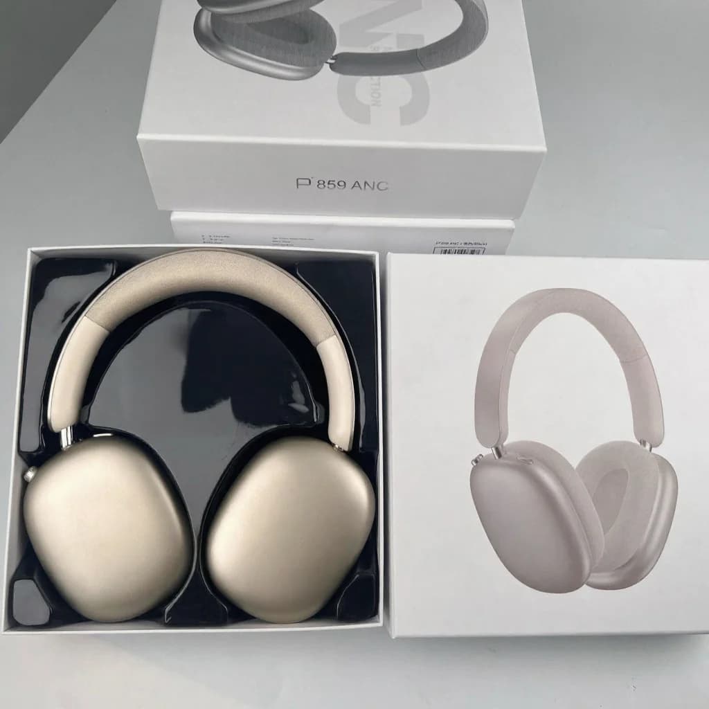 Over-Ear Kabellose Kopfhörer mit aktiver Geräuschunterdrückung und langer Akkulaufzeit
