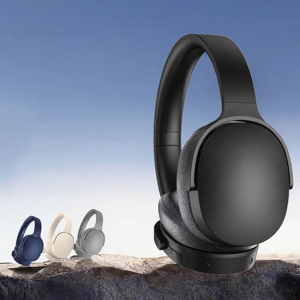 Kabellose Over-Ear-Bluetooth-Kopfhörer mit ANC, langer Akku