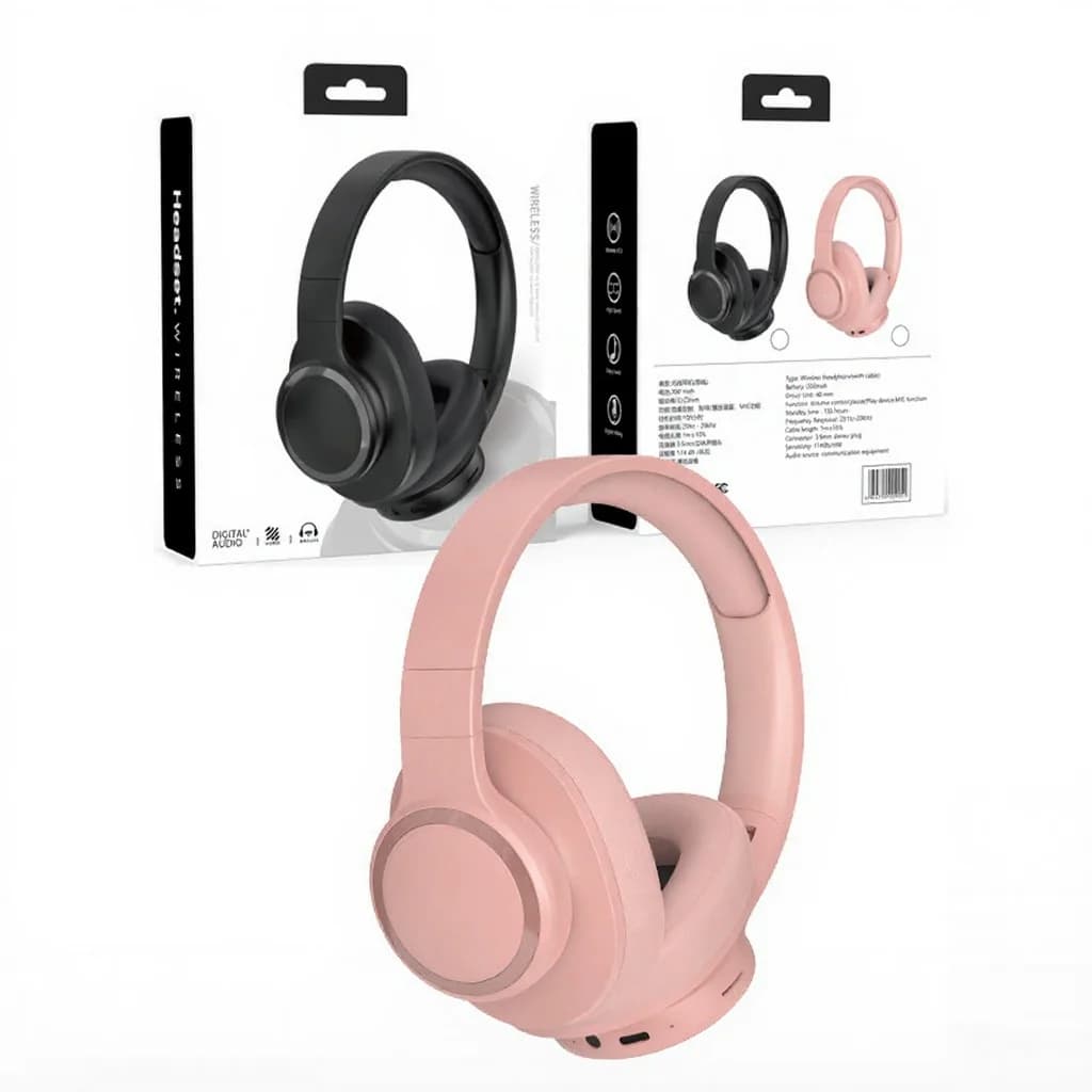 Wireless Over-Ear-Kopfhörer mit langer Akkulaufzeit und Bluetooth 5.4