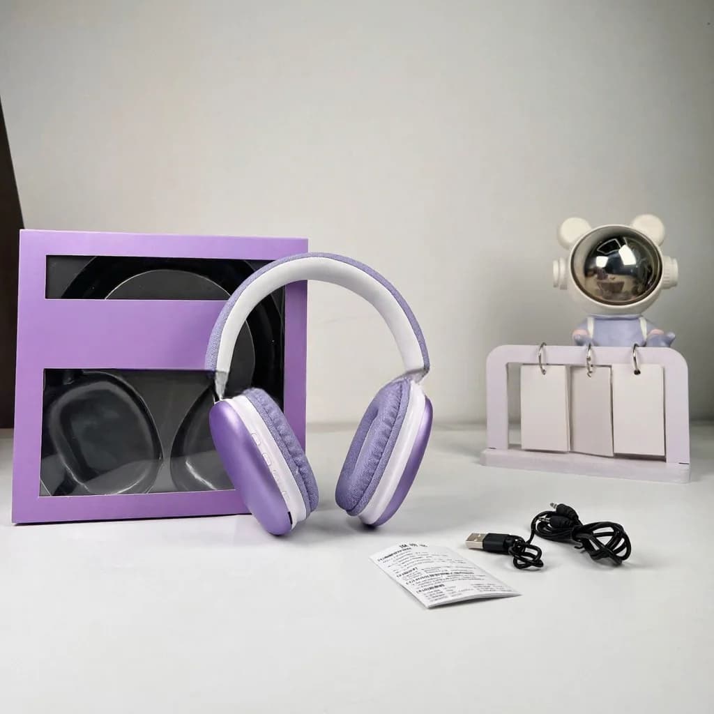 Wireless Over-Ear-Kopfhörer mit Bluetooth 5.4 und langer Akkulaufzeit
