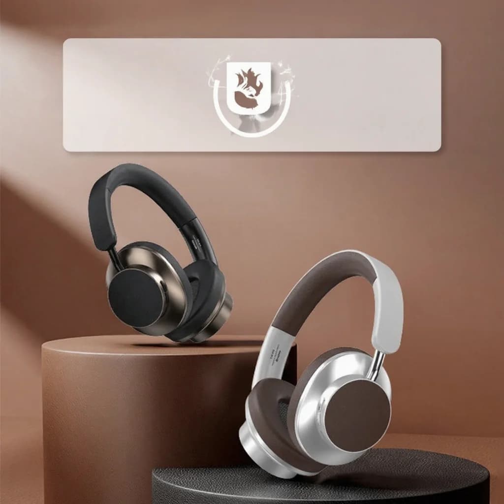 Retro Over-Ear Bluetooth-Kopfhörer mit FM-Radio und TF-Kartenslot