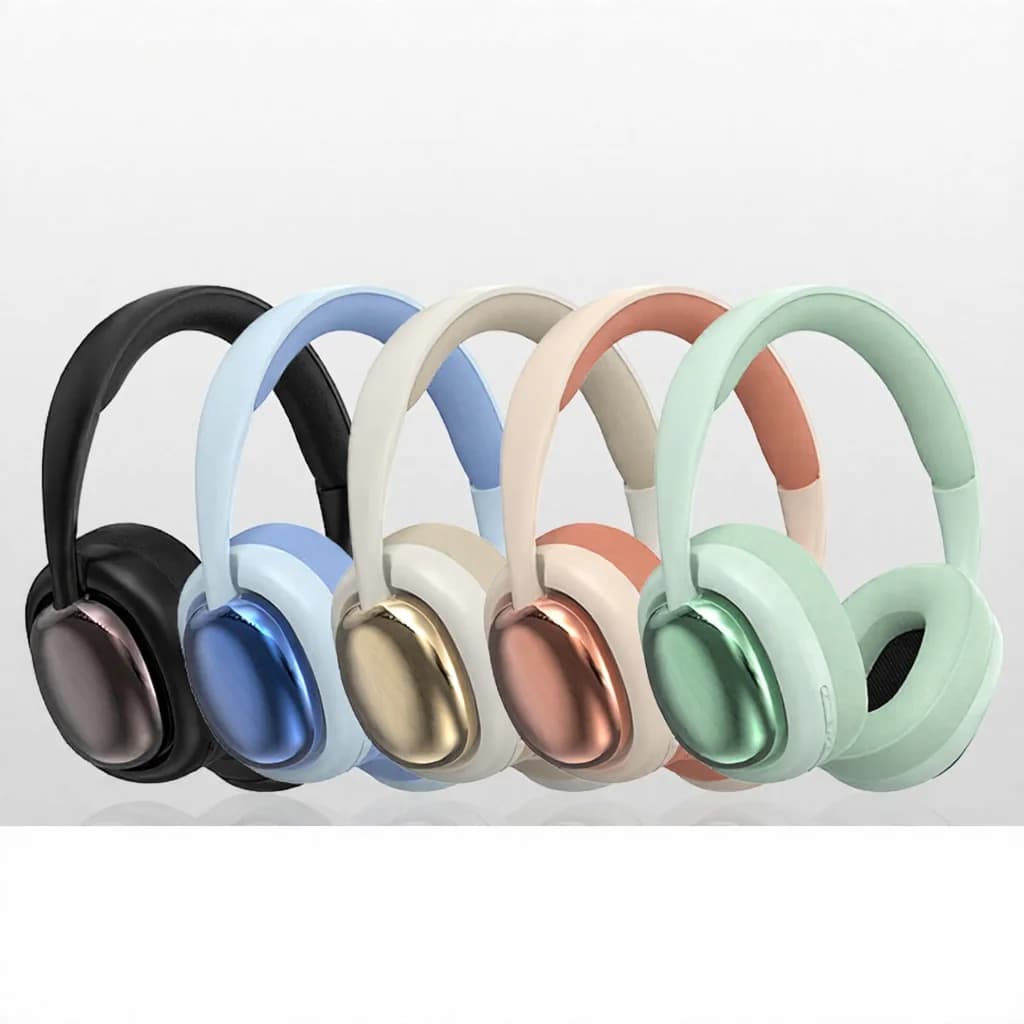 Kabellose Over-Ear-Kopfhörer mit Bluetooth 5.3 und langer Akkulaufzeit