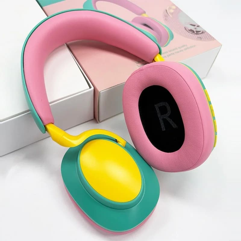 Kabellose Over-Ear-Bluetooth-Kopfhörer mit Mikrofon, FM-Radio, Type-C