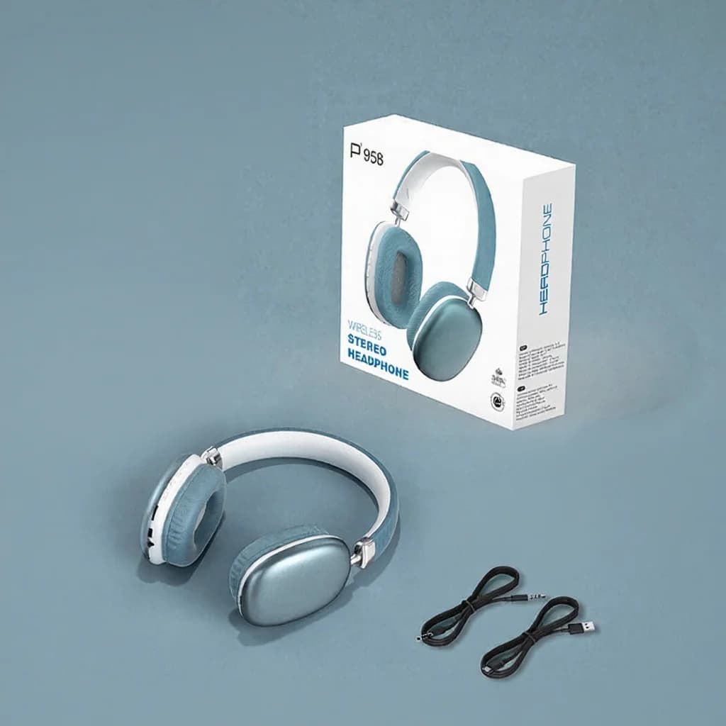 Wireless Over-Ear Kopfhörer mit FM-Radio und TF-Kartenslot