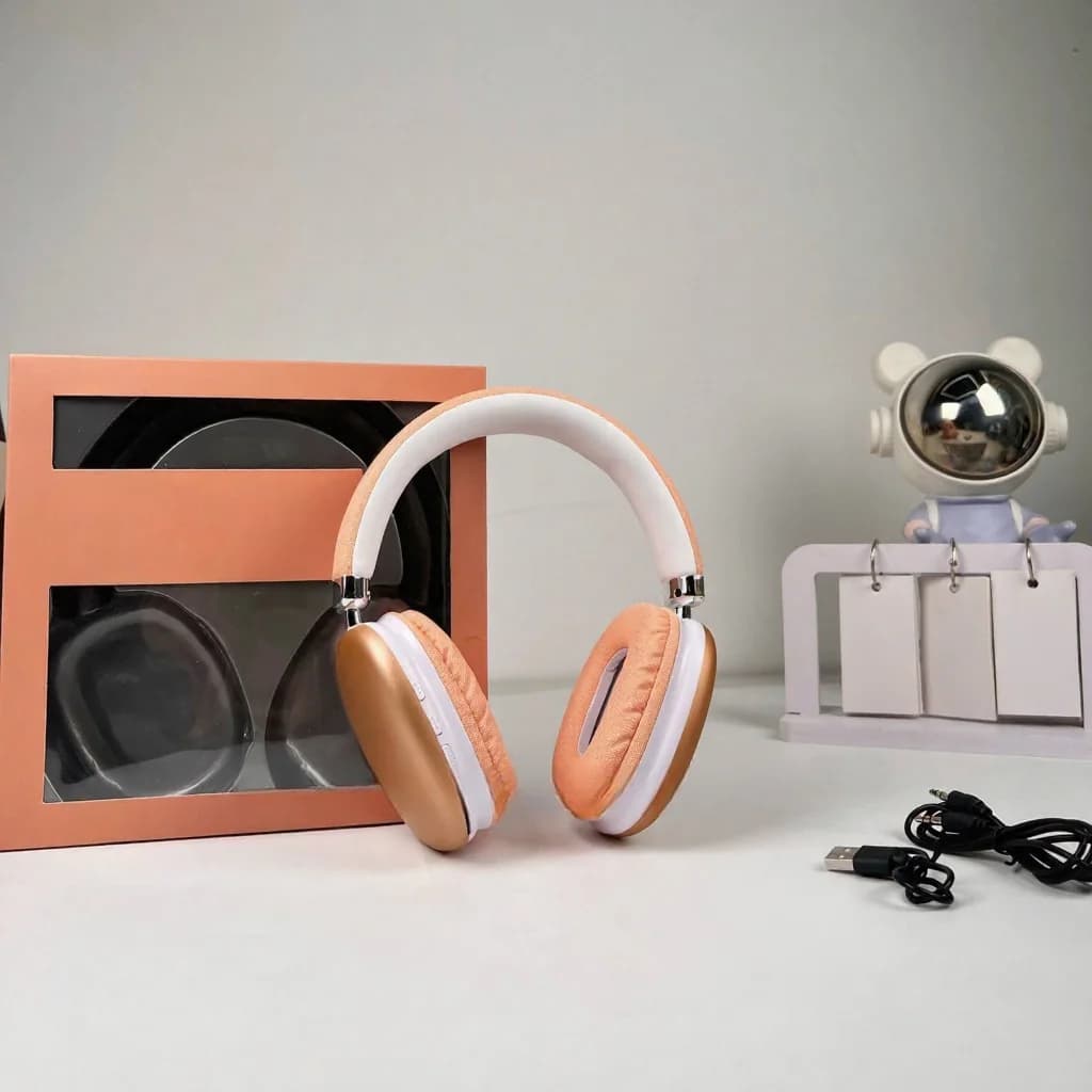 Wireless Over-Ear-Kopfhörer mit Bluetooth 5.4 und langer Akkulaufzeit