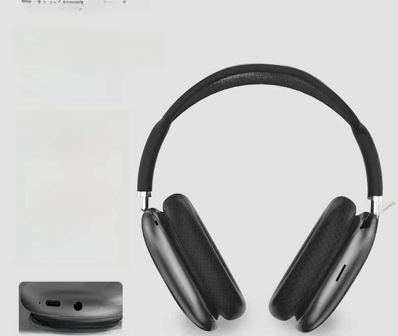 Bluetooth 5.4 Over-Ear Kopfhörer mit Drehregler und FM-Radio