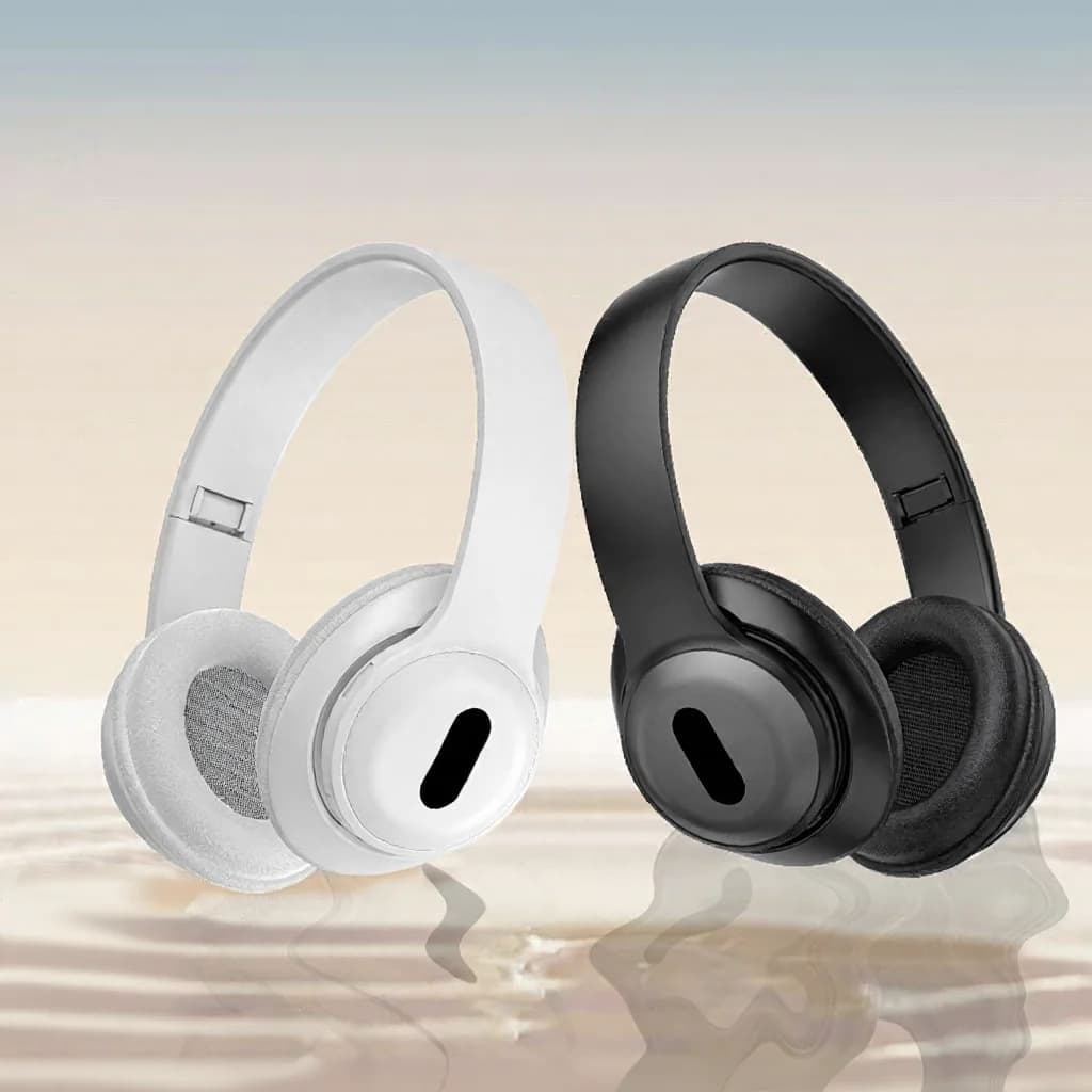 Over-Ear-Wireless-Bluetooth-Kopfhörer mit FM-Radio und TF-Kartensteckplatz
