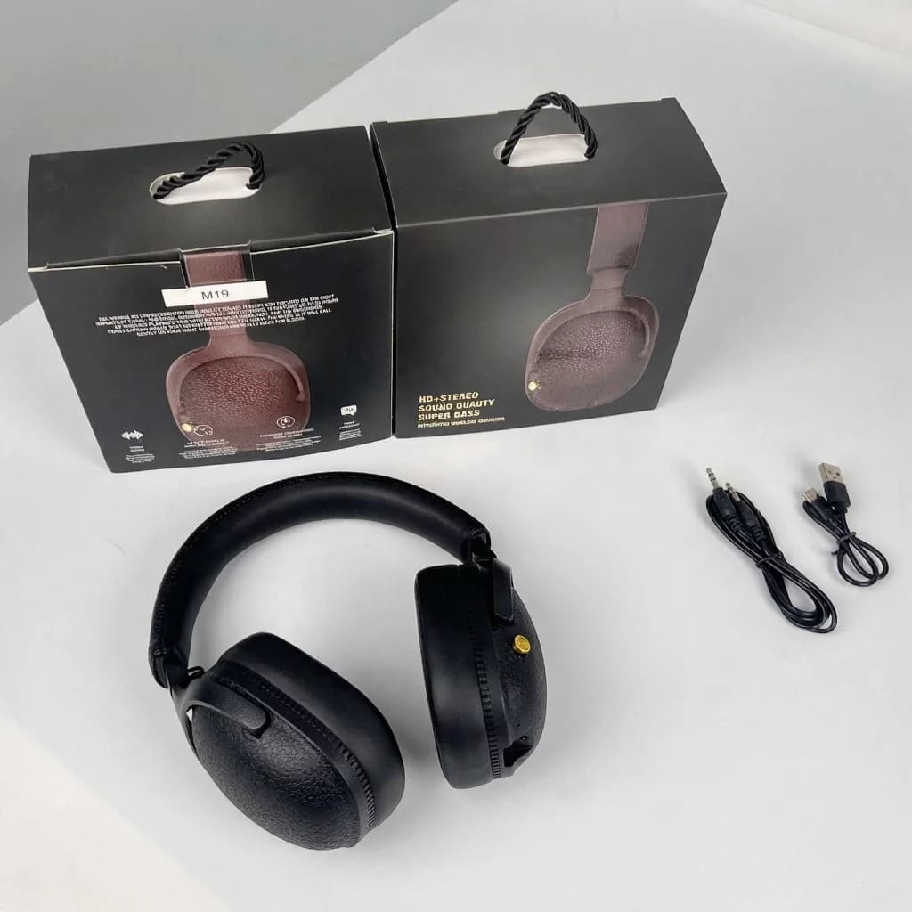 Retro Wireless Over-Ear-Kopfhörer mit Type-C und TF-Kartenslot