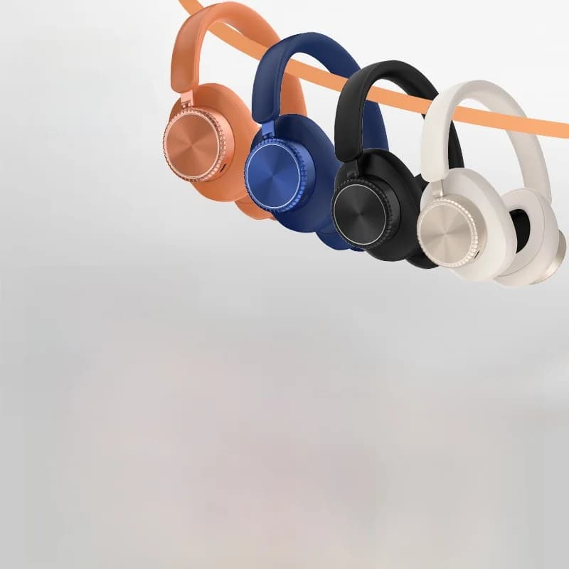 Kabellose Over-Ear-Kopfhörer mit aktiver Geräuschunterdrückung und 35 Std. Akku