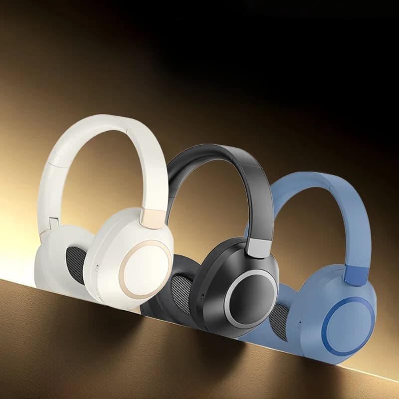 Kabellose Over-Ear-Bluetooth-Kopfhörer mit ANC, Stereo