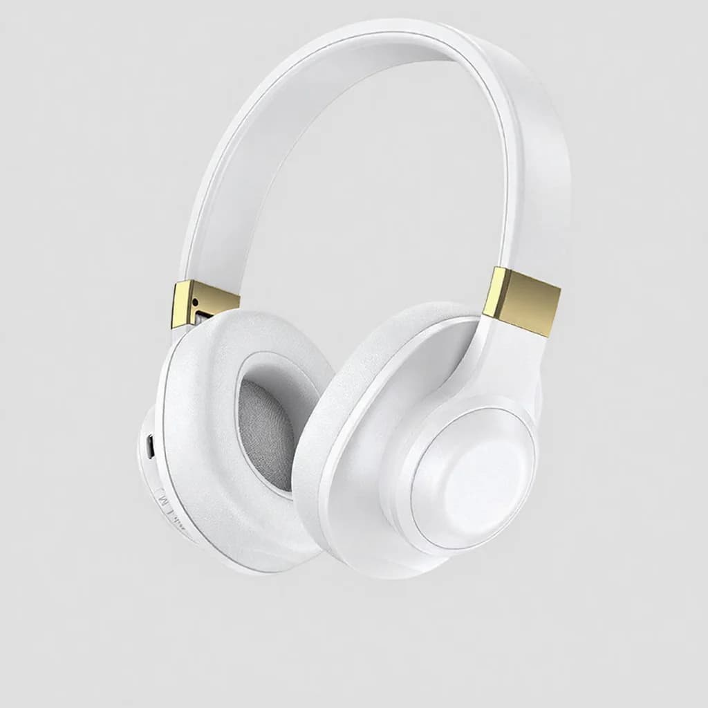 Kabellose Bluetooth Over-Ear-Kopfhörer mit tiefem Bass und langer Akkulaufzeit