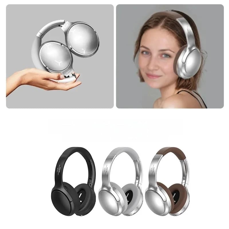 Retro Over-Ear Bluetooth Kopfhörer mit FM-Radio und Kabelmodus