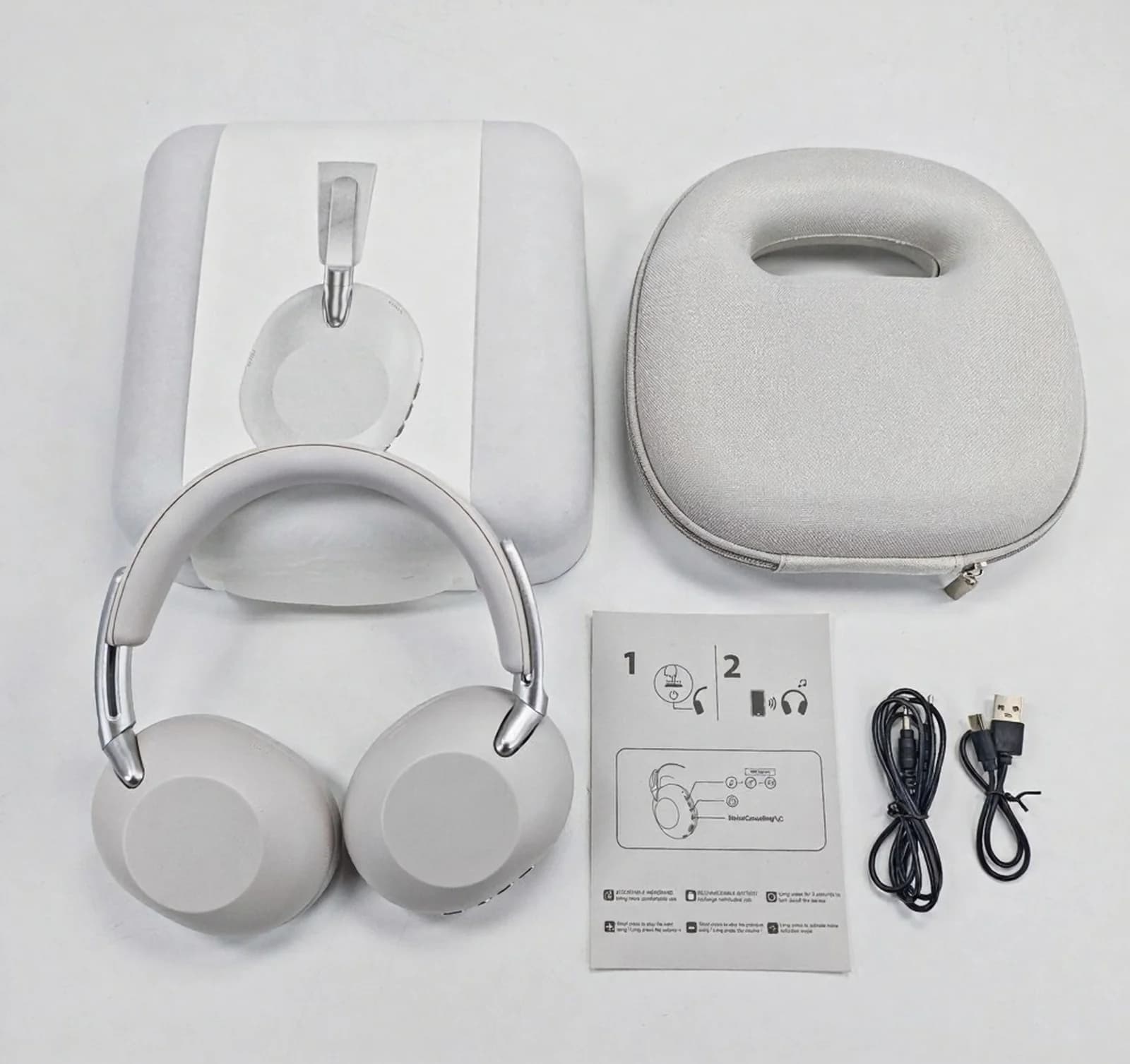 Over-Ear Kabellose Bluetooth-Kopfhörer mit aktivem Noise Cancelling