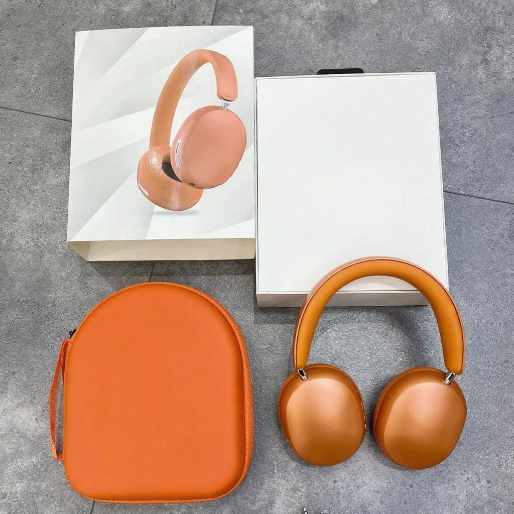 Kabellose ANC Over-Ear-Kopfhörer mit Proteinleder-Ohrmuscheln