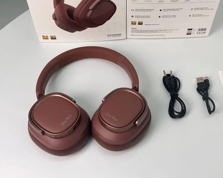 Retro Over-Ear-Kopfhörer mit ANC