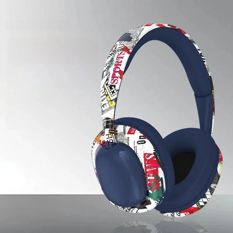 Over-Ear-Bluetooth-Kopfhörer mit tiefem Bass und kabelloser Verbindung