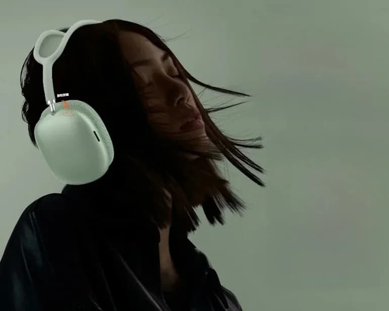 Bluetooth 5.4 Over-Ear-Kopfhörer mit Drehknopf und FM-Radio