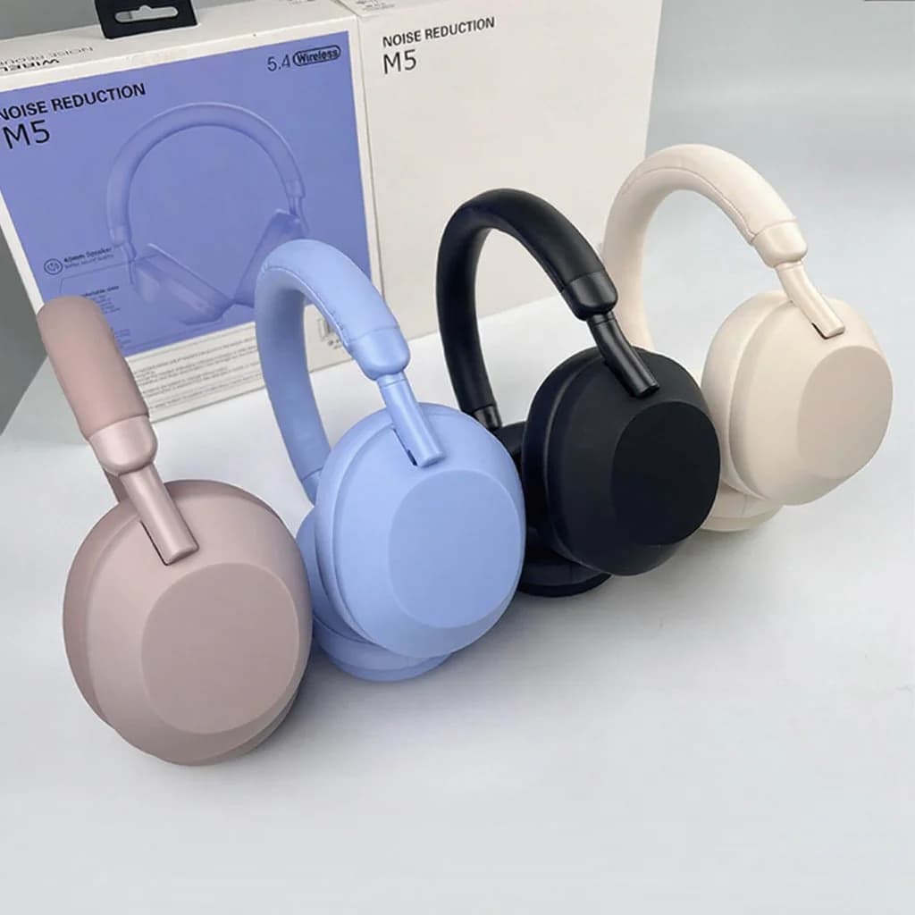 Aktive Noise-Cancelling Wireless Bluetooth Over-Ear Stereo-Kopfhörer