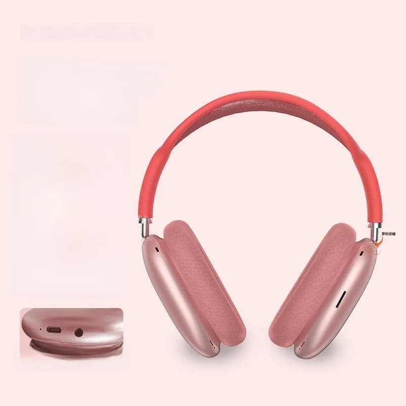 Bluetooth 5.4 Over-Ear Kopfhörer mit Drehregler und FM-Radio