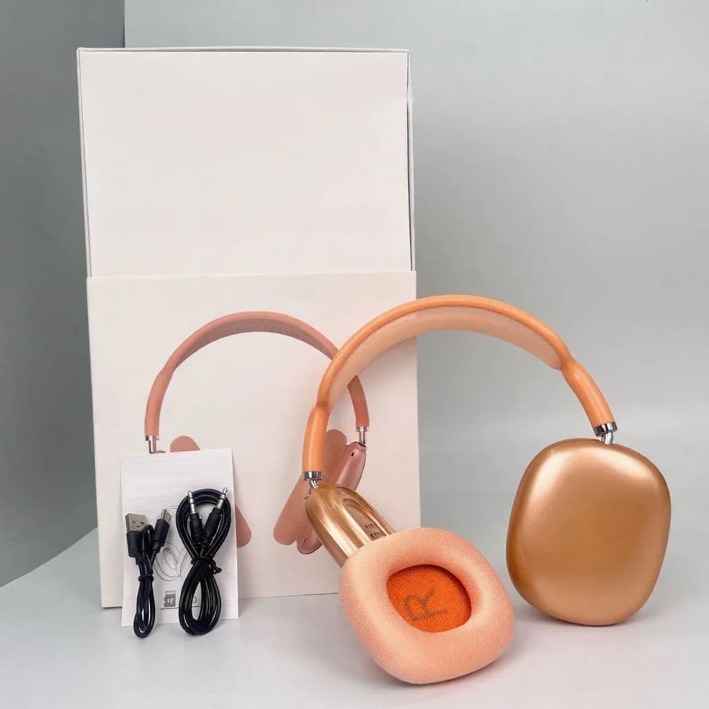 Kabellose Over-Ear-Kopfhörer mit magnetischen Ohrmuscheln und Mesh-Kopfband