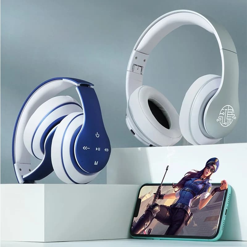 Over-Ear Bluetooth-Kopfhörer mit langer Akkulaufzeit