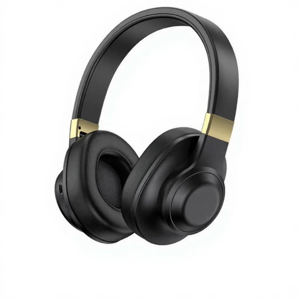 Kabellose Bluetooth Over-Ear-Kopfhörer mit tiefem Bass und langer Akkulaufzeit