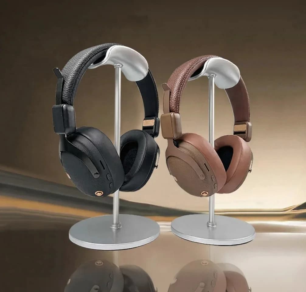 Retro Over-Ear-Kopfhörer mit Bluetooth 5.4 und langer Akkulaufzeit