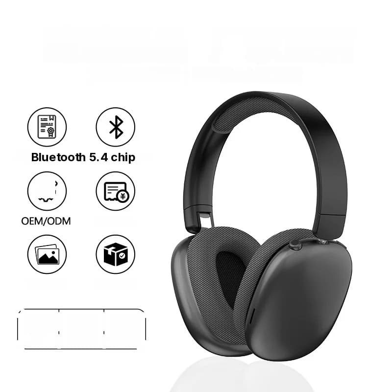 Over-Ear Wireless Bluetooth-Kopfhörer mit FM-Radio und TF-Kartenslot
