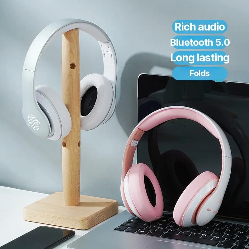 Over-Ear Bluetooth-Kopfhörer mit langer Akkulaufzeit