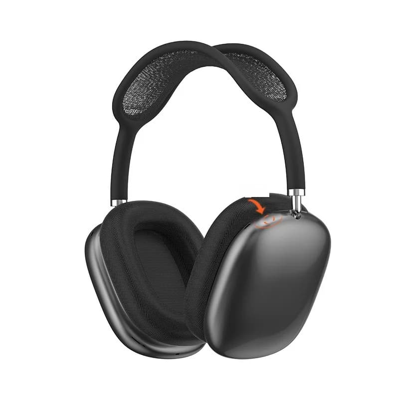 Bluetooth 5.4 Over-Ear Kopfhörer mit Drehregler und FM-Radio