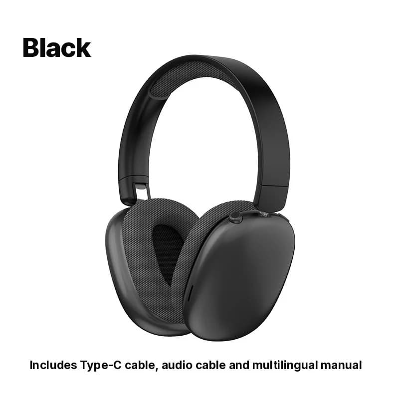 Over-Ear Wireless Bluetooth-Kopfhörer mit FM-Radio und TF-Kartenslot
