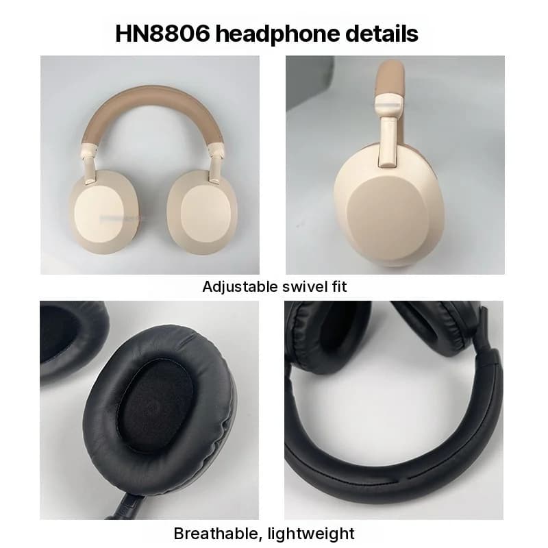 Wireless Bluetooth Over-Ear Kopfhörer mit Deep Bass und Mikrofon
