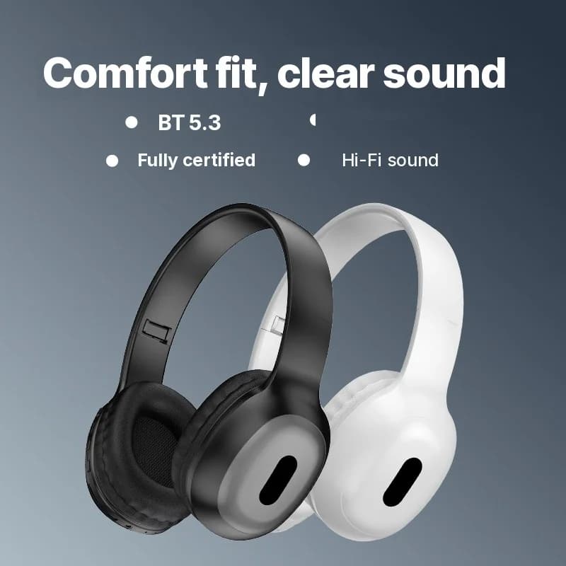 Bluetooth Over-Ear-Kopfhörer mit TF-Kartensteckplatz und AUX-Eingang