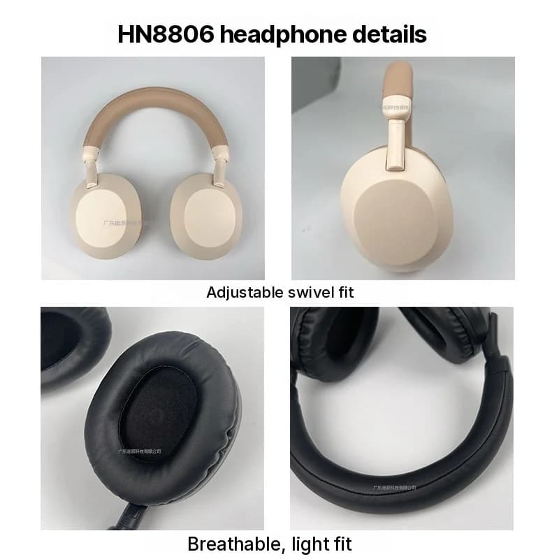Kabellose Bluetooth Over-Ear-Kopfhörer mit Tiefbass und Mikrofon