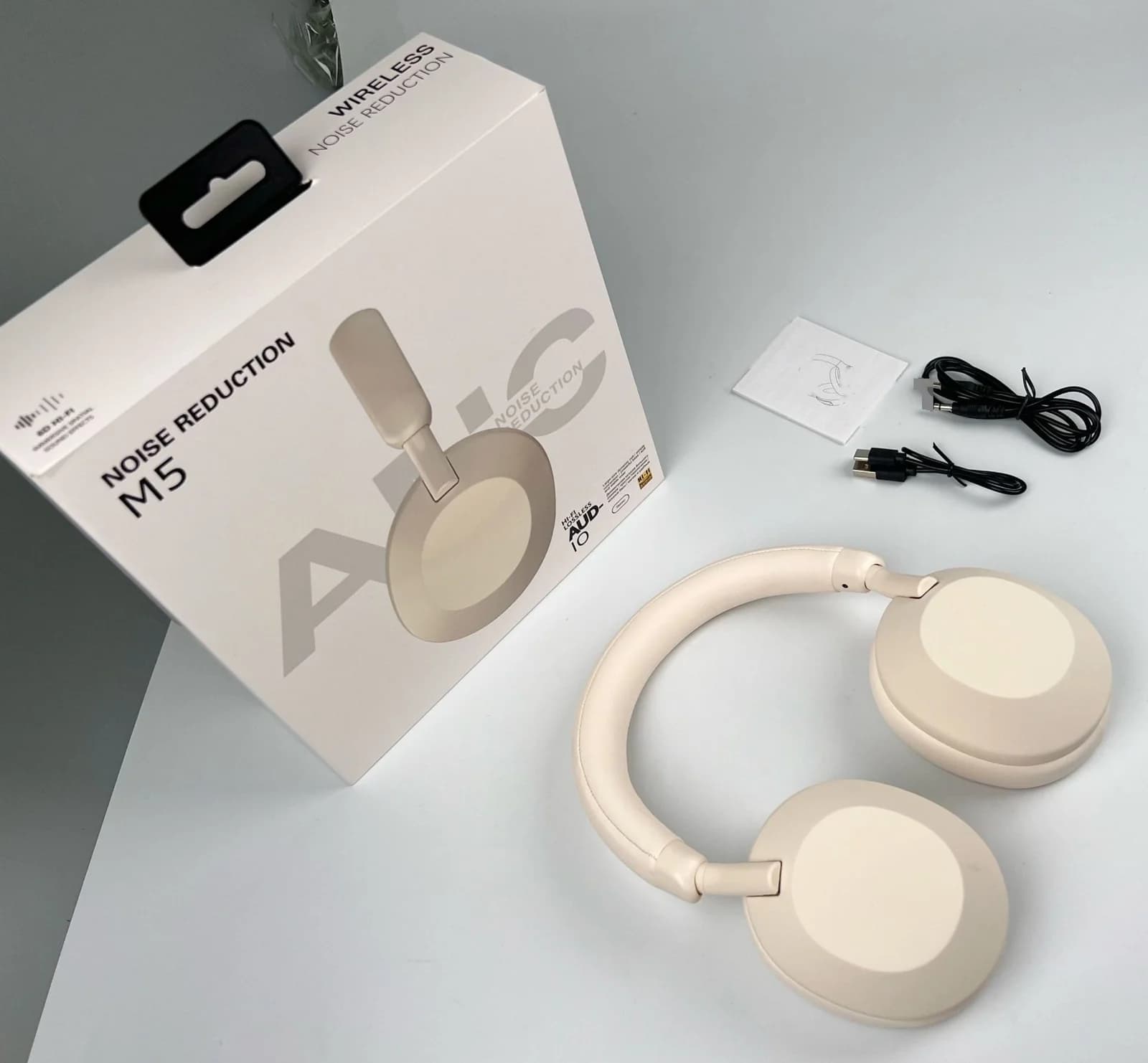 ANC Over-Ear Bluetooth-Kopfhörer mit aktiver Geräuschunterdrückung