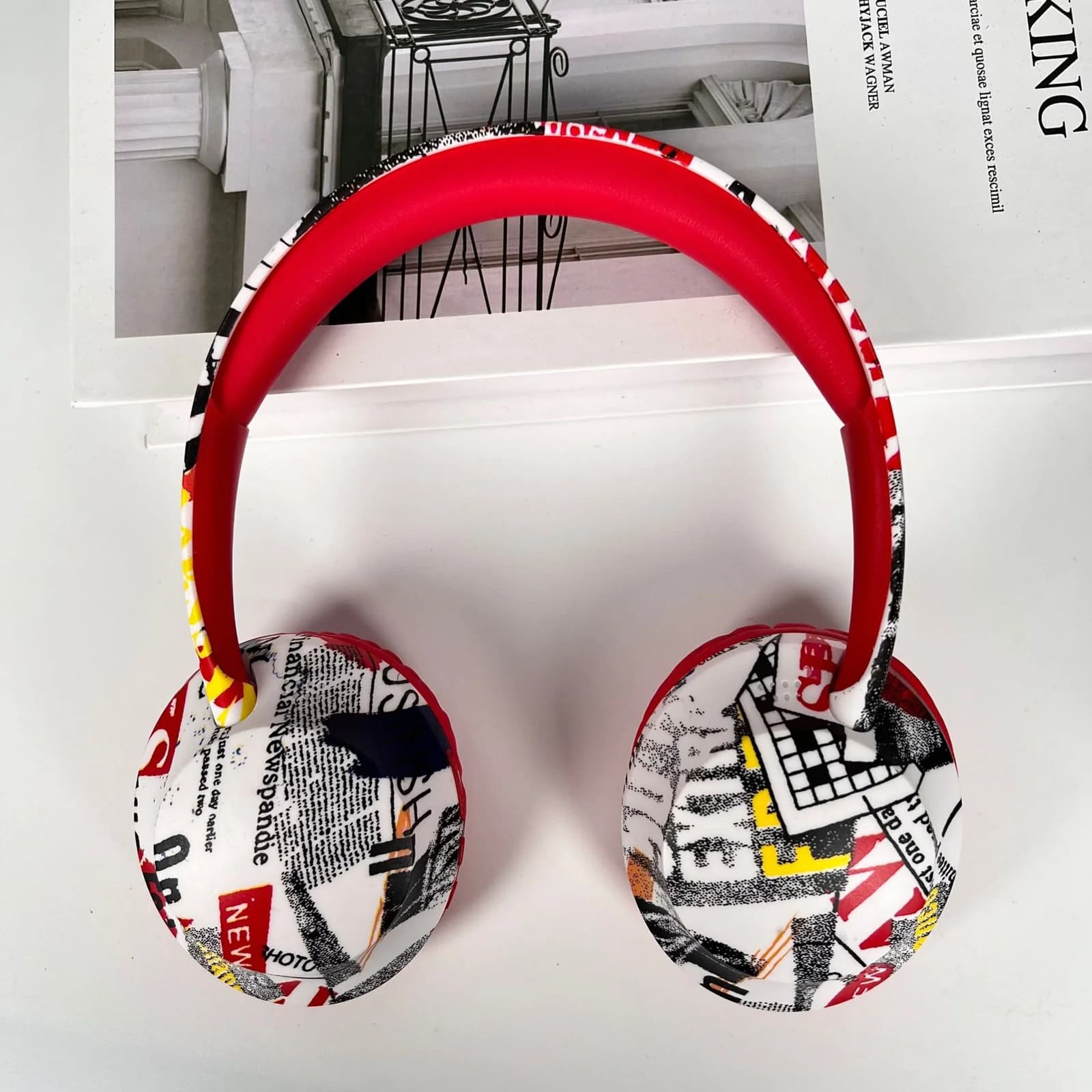 Over-Ear Wireless-Kopfhörer mit Bluetooth 5.4 und TF-Kartensteckplatz