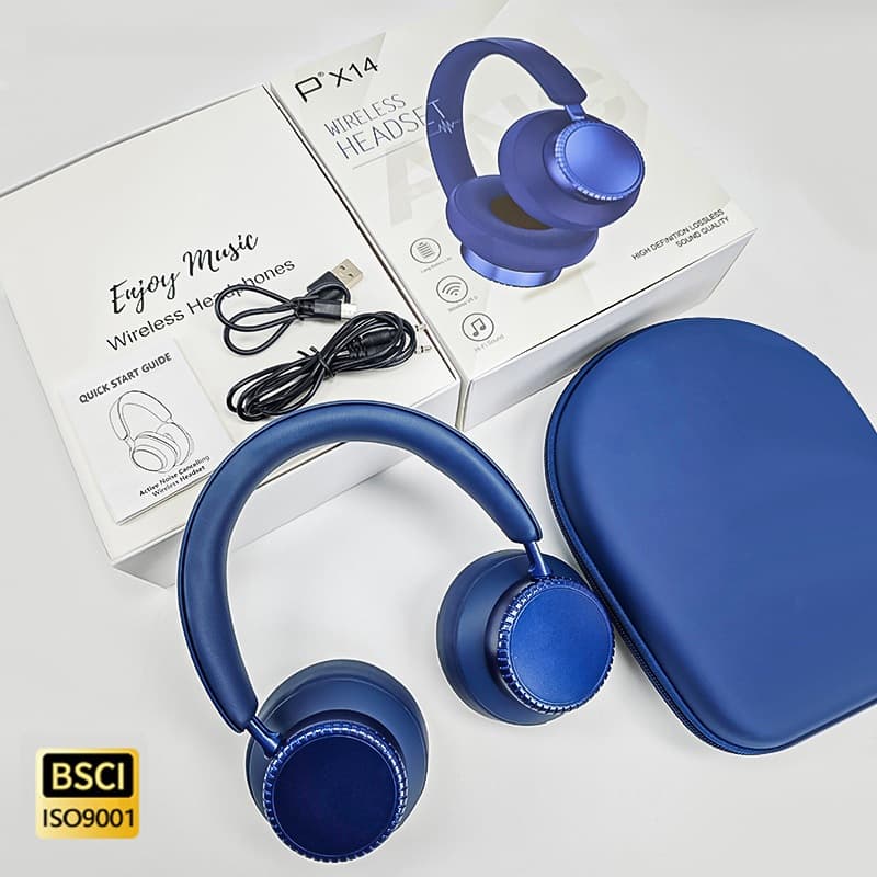 Over-Ear Bluetooth-Kopfhörer mit ANC und Mikrofon