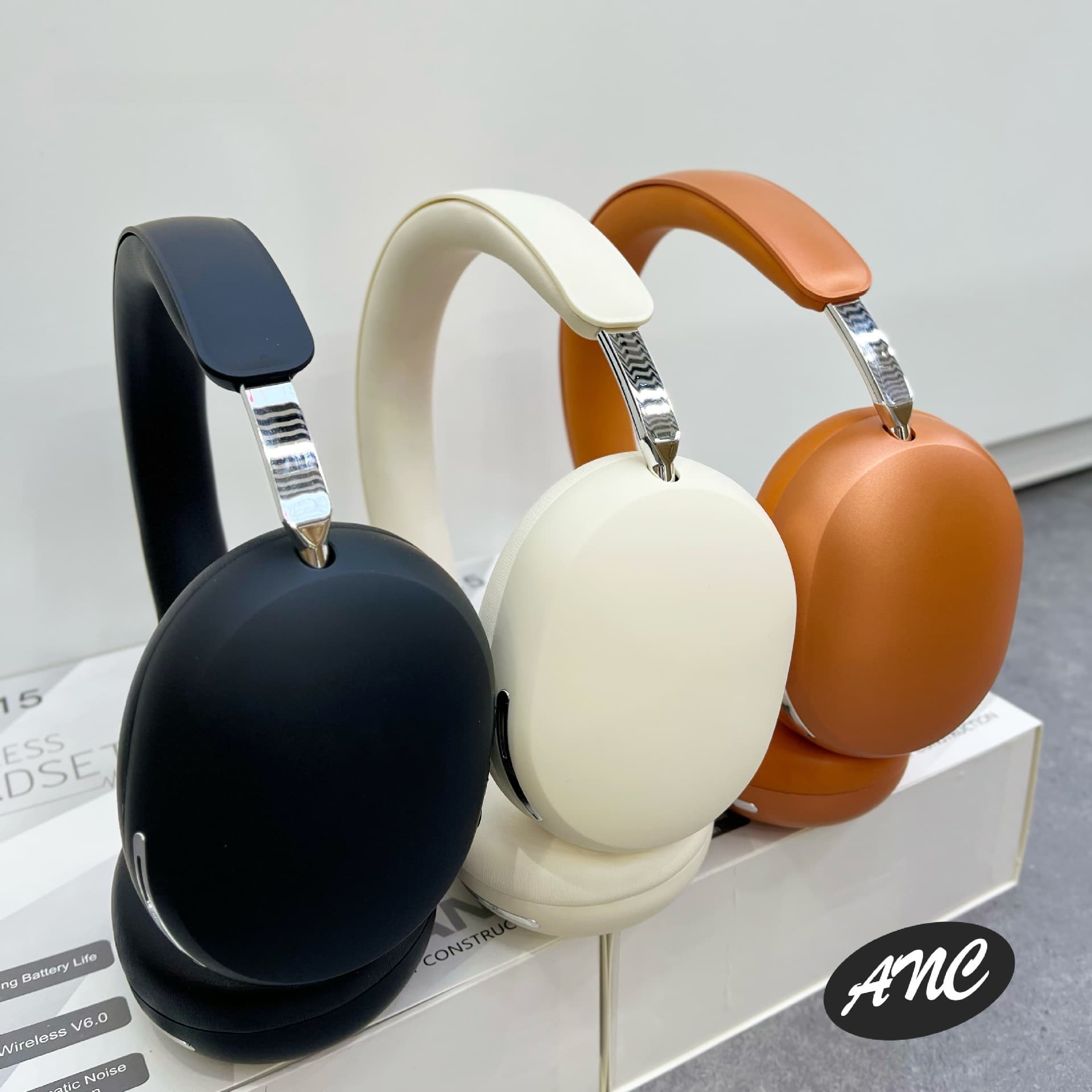 Over-Ear Wireless Kopfhörer mit ANC, Type-C Laden